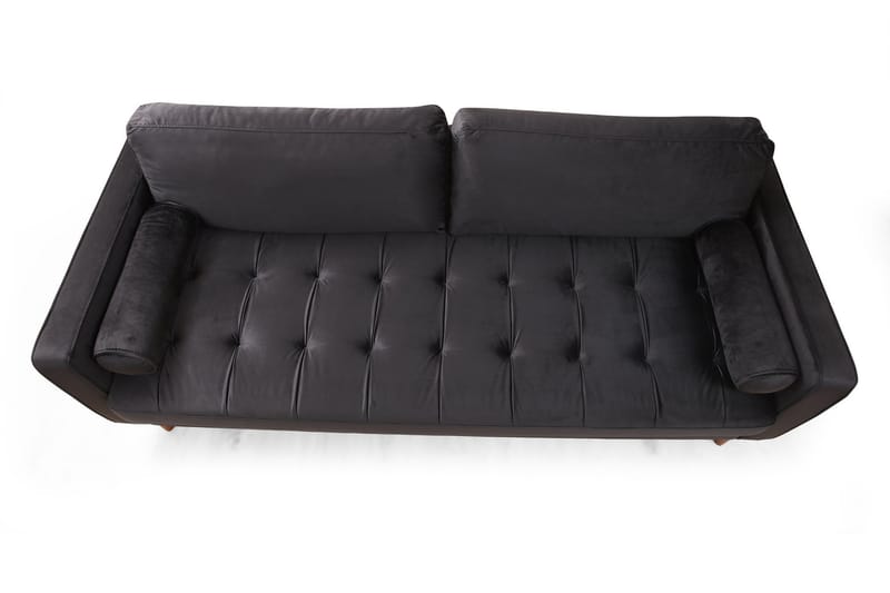 Mirrilnesh Soffa 3-sits - Svart - Möbler - Soffa - 3 sits soffa