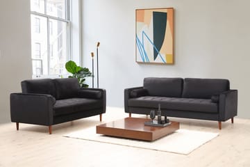 Mirrilnesh Soffa 3-sits - Svart - Möbler - Soffa - 3 sits soffa