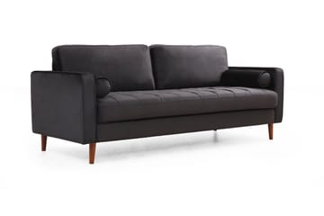 Mirrilnesh Soffa 3-sits - Svart - Möbler - Soffa - 3 sits soffa