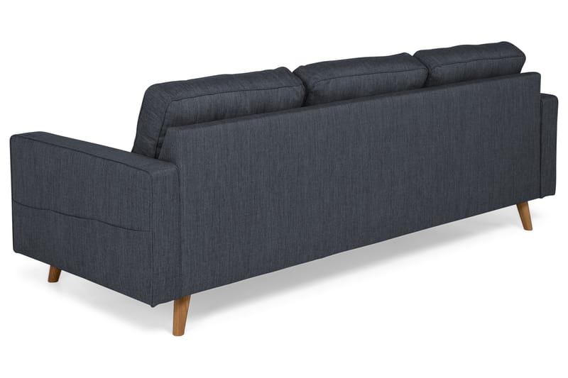 Monroe 3-sits Tygsoffa - Blå - Möbler - Soffa - 3 sits soffa