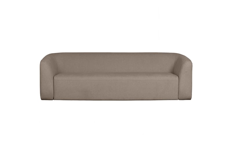 Mooli Soffa 3-sits - Ljusbrun - 3 sits soffa