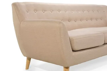 Motala Soffa 3 Sits - Beige - Möbler - Soffa - 3 sits soffa