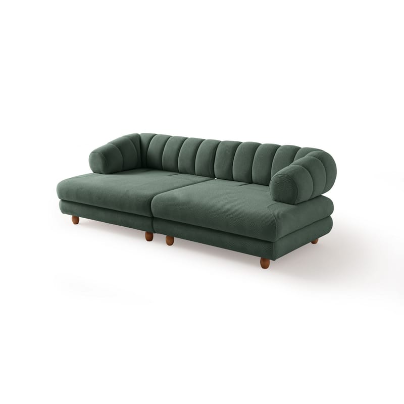 Munemori 3-sits Soffa 240x80x95 cm - Grön - Möbler - Soffa - 3 sits soffa