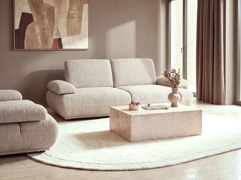 3-sits soffa Nacka - Beige - Möbler - Soffa - 3 sits soffa