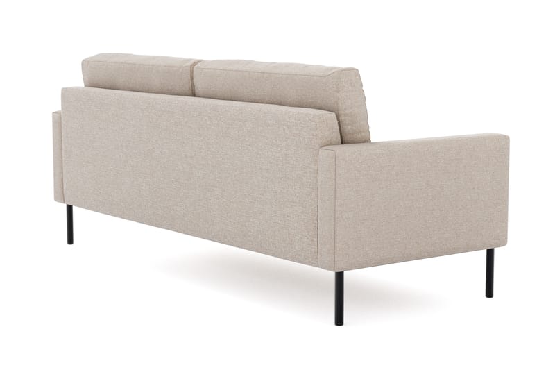 Nevada 3-sits Small Tygsoffa 198 cm bred - Beige - Möbler - Soffa - 3 sits soffa