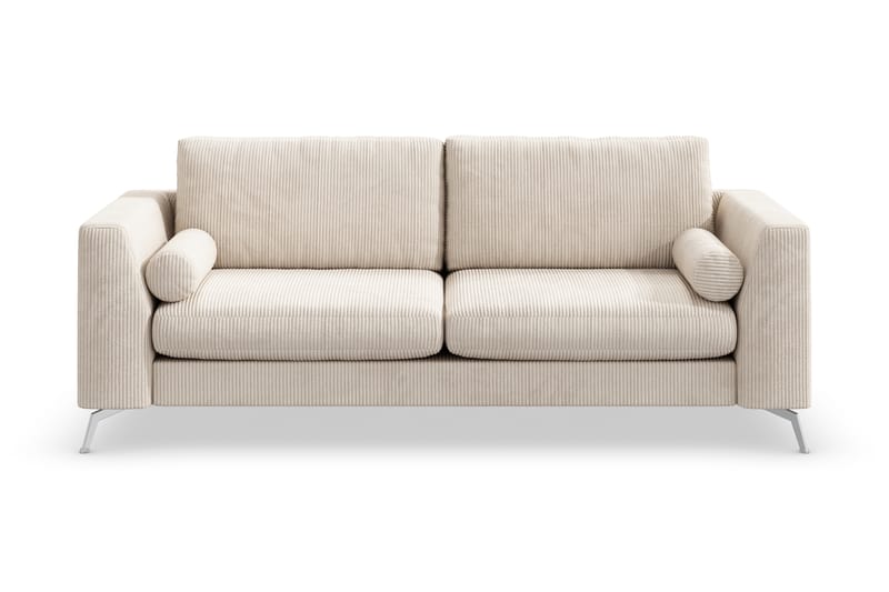 Ocean Lyx 3-sits Manchestersoffa - Beige - Möbler - Soffa - 3 sits soffa