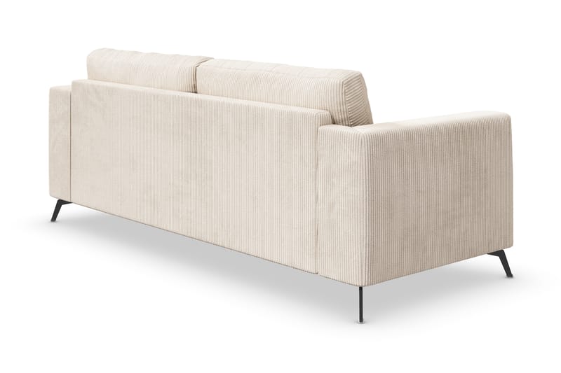 Ocean Lyx 3-sits Manchestersoffa - Beige - Möbler - Soffa - 3 sits soffa