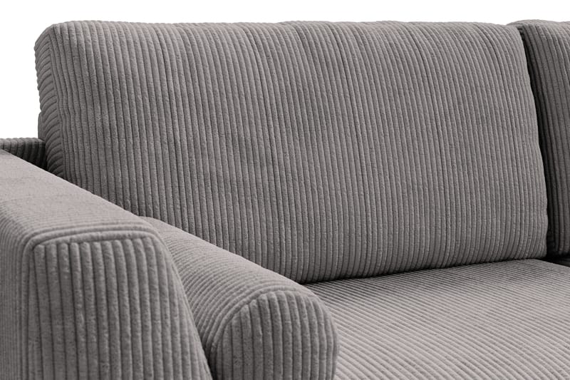 Ocean Lyx 3-sits Manchestersoffa - Mörkgrå - Möbler - Soffa - 3 sits soffa