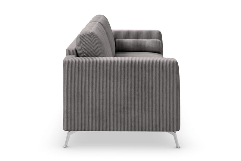 Ocean Lyx 3-sits Manchestersoffa - Mörkgrå - Möbler - Soffa - 3 sits soffa