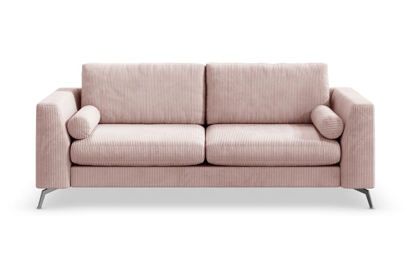 Ocean Lyx 3-sits Manchestersoffa - Rosa - Möbler - Soffa - 3 sits soffa