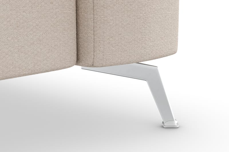Ocean Lyx 3-sits Soffa - Beige/Krom - Möbler - Soffa - 3 sits soffa