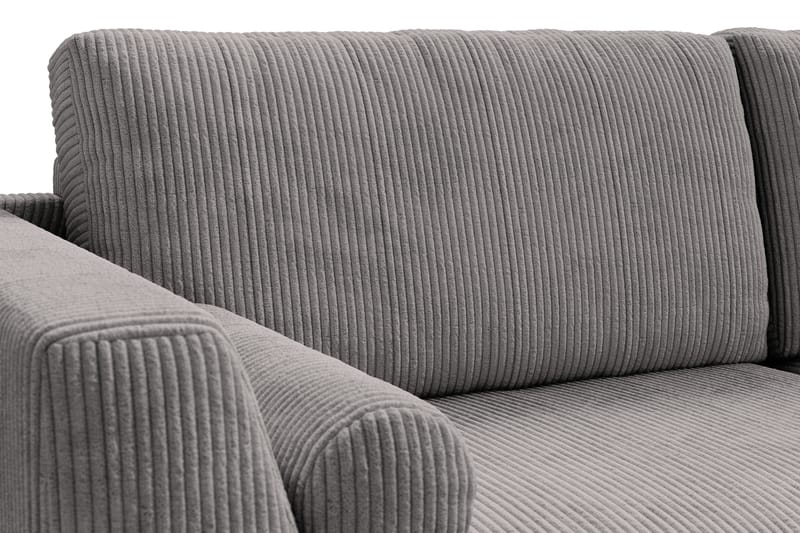 Ocean Lyx 3-sits Soffa - Mörkgrå/Krom - Möbler - Soffa - 3 sits soffa