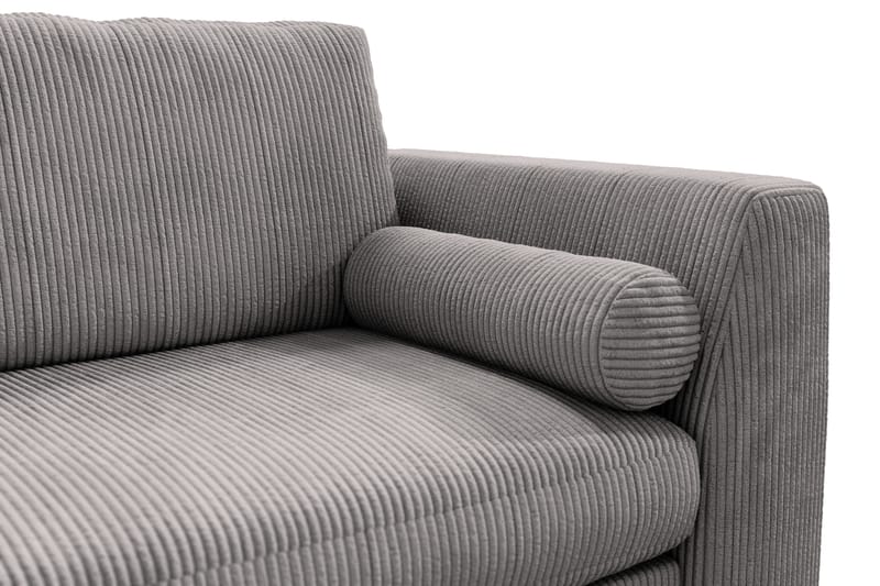 Ocean Lyx 3-sits Soffa - Mörkgrå/Krom - Möbler - Soffa - 3 sits soffa