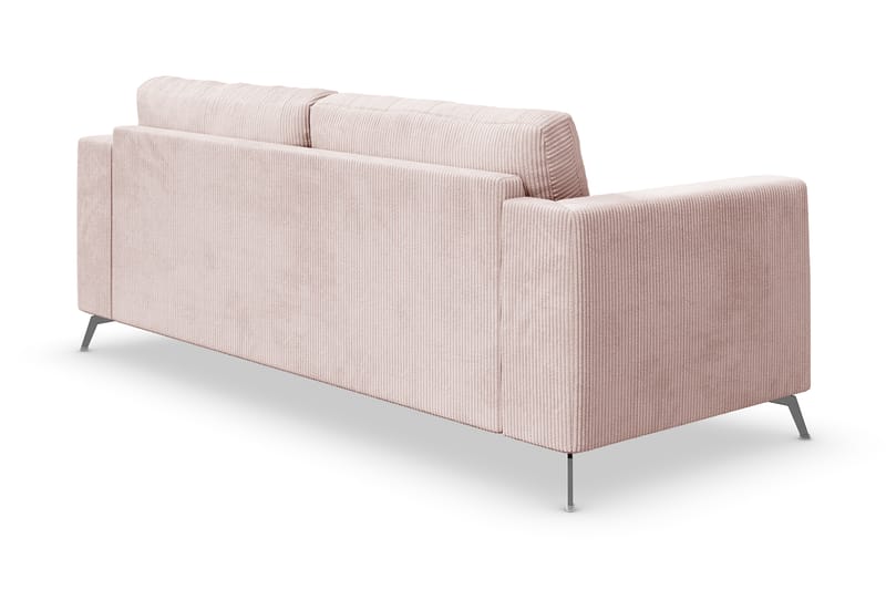 Ocean Lyx 3-sits Soffa - Rosa/Svart - Möbler - Soffa - 3 sits soffa