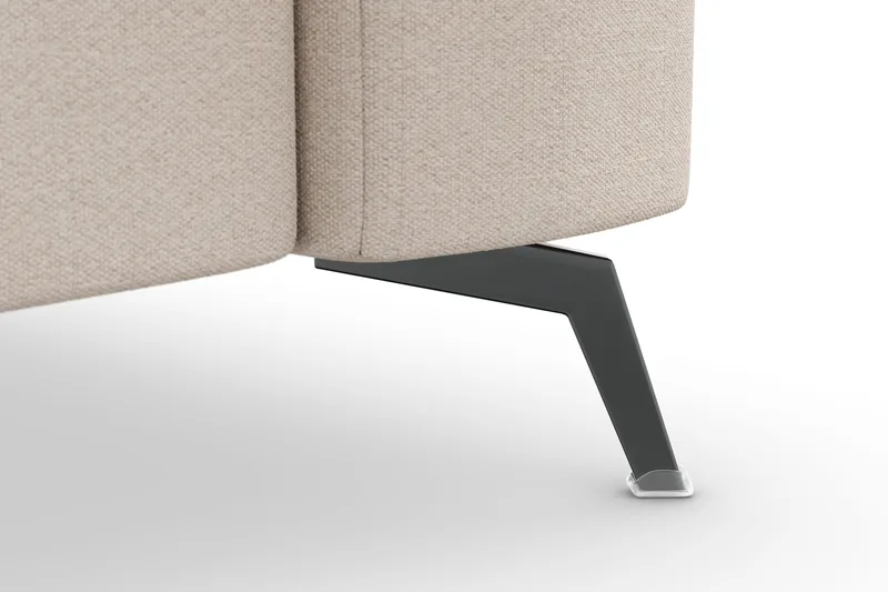 Ocean Lyx 3-sits Tygsoffa - Beige - Möbler - Soffa - 3 sits soffa