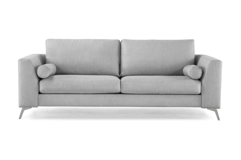 Ocean Lyx 3-sits Tygsoffa - Grå - Möbler - Soffa - 3 sits soffa