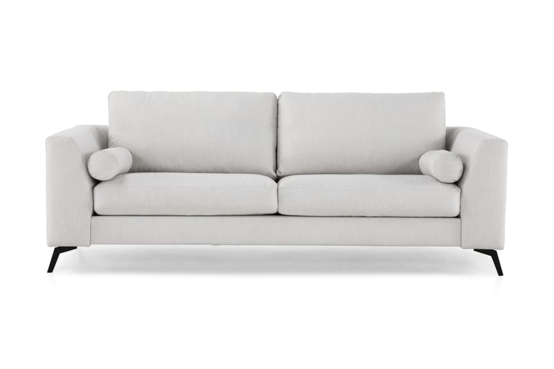 Ocean Lyx 3-sits Tygsoffa - Ljusgrå - Möbler - Soffa - 3 sits soffa