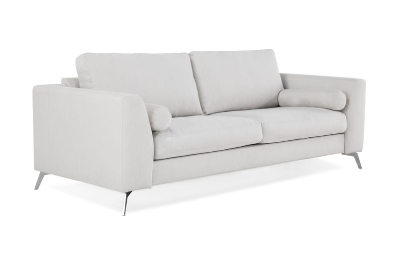 Ocean Lyx 3-sits Tygsoffa - Ljusgrå - Möbler - Soffa - 3 sits soffa