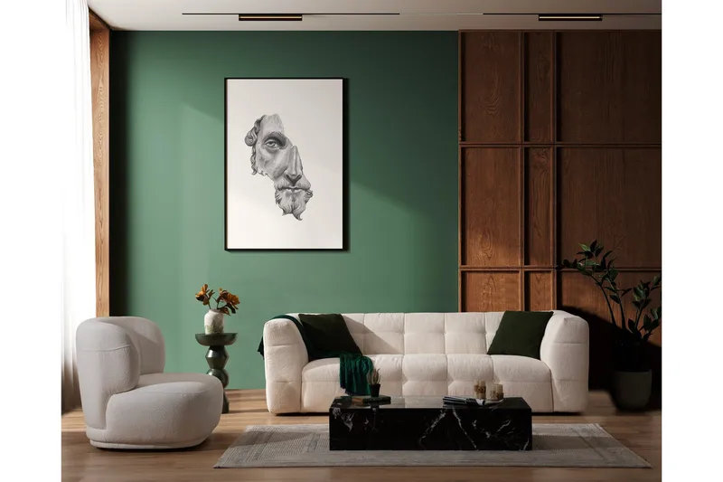 Octavian Soffa 3-sits - Beige - Möbler - Soffa - 3 sits soffa