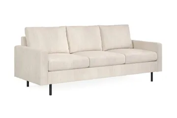Peppe 3-sits Manchestersoffa - Beige - Möbler - Soffa - 3 sits soffa