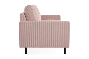 Peppe 3-sits Manchestersoffa - Rosa - Möbler - Soffa - 3 sits soffa
