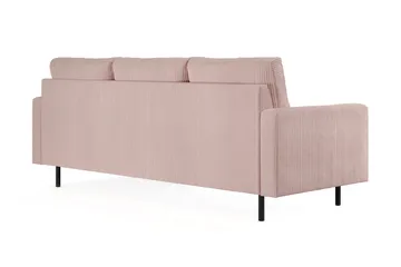 Peppe 3-sits Manchestersoffa - Rosa - Möbler - Soffa - 3 sits soffa