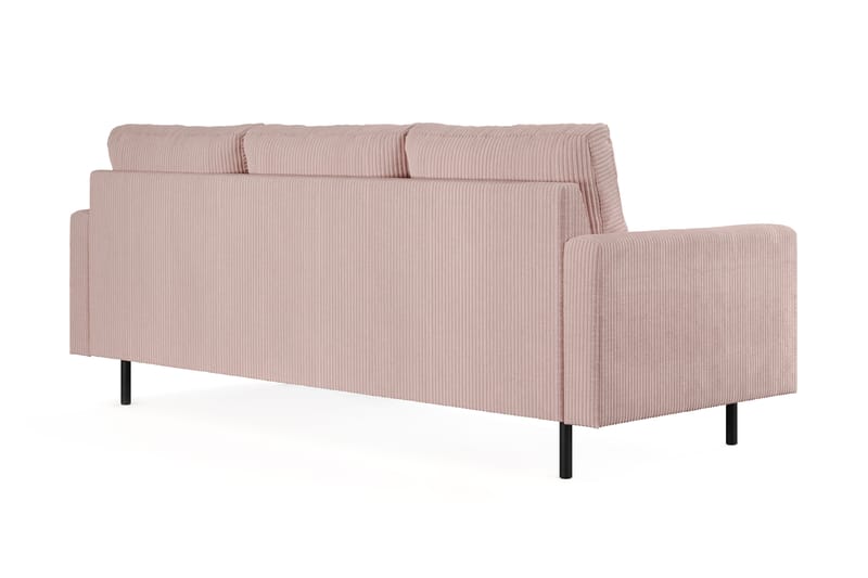 Peppe 3-sits Soffa - Rosa - 3 sits soffa