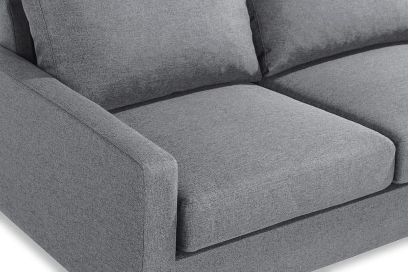 Peppe 3-sits Tygsoffa - Ljusgrå - Möbler - Soffa - 3 sits soffa