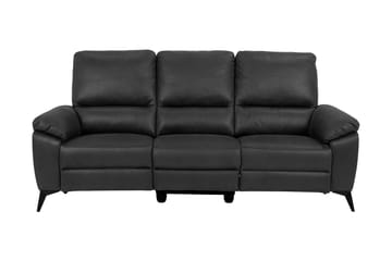 Ranas 3-sits Soffa Elektrisk - Grå/Svart - Möbler - Soffa - 3 sits soffa