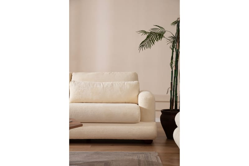 Relento Soffa 3-sits - Beige - 3 sits soffa