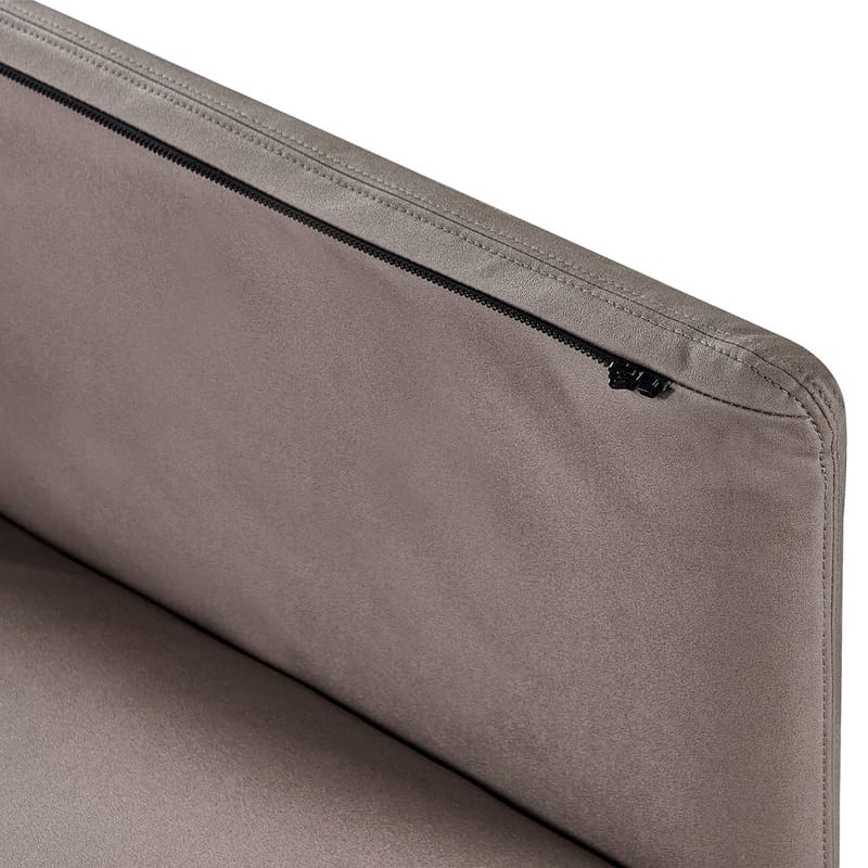 3-sits soffa Revsnes - Brun, Svart - Möbler - Soffa - Skinnsoffor