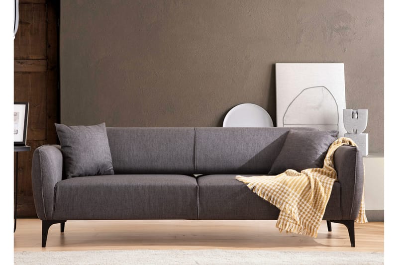 Rossland Soffa 3-sits - Mörkgrå - Möbler - Soffa - 3 sits soffa