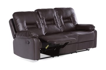 Rovik Soffa 3 Sits - Brun - Möbler - Soffa - 3 sits soffa