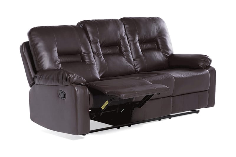 Rovik Soffa 3 Sits - Brun - Möbler - Soffa - 3 sits soffa