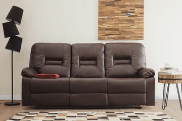 Rovik Soffa 3 Sits - Brun - Möbler - Soffa - 3 sits soffa
