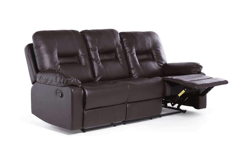 Rovik Soffa 3 Sits - Brun - Möbler - Soffa - 3 sits soffa