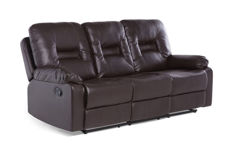 Rovik Soffa 3 Sits - Brun - Möbler - Soffa - 3 sits soffa