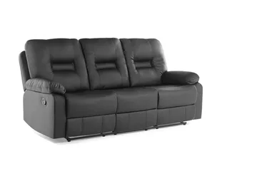 Rovik Soffa 3 Sits - Svart - Möbler - Soffa - 3 sits soffa