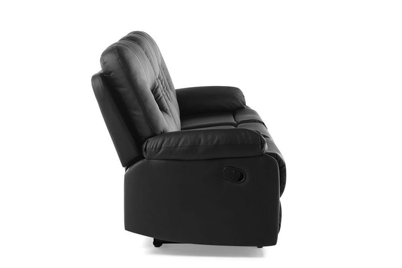 Rovik Soffa 3 Sits - Svart - Möbler - Soffa - 3 sits soffa