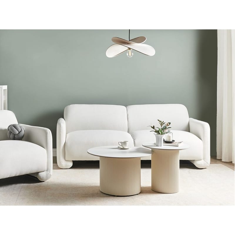 3-sits soffa Saland - Vit - Möbler - Soffa - 3 sits soffa