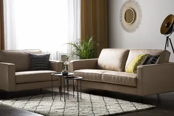 Savalen Soffa 3 Sits - Beige - Möbler - Soffa - 3 sits soffa