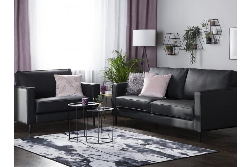 Savalen Soffa 3 Sits - Svart - Möbler - Soffa - 3 sits soffa