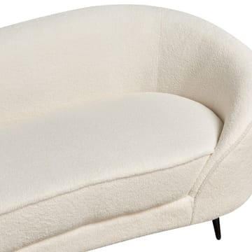 3-sits soffa Savar - Vit, Svart - Möbler - Soffa - 3 sits soffa