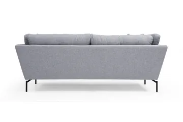 Schirra 3-Sits Soffa - Grå - Möbler - Soffa - 3 sits soffa
