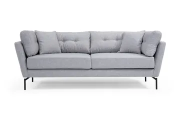Schirra 3-Sits Soffa - Grå - Möbler - Soffa - 3 sits soffa