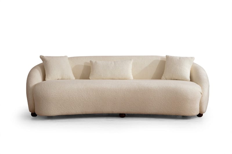 Scone Soffa 3-sits - Beige|Bouclé - 3 sits soffa