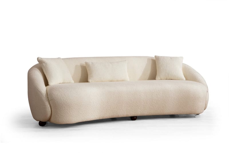 Scone Soffa 3-sits - Beige|Bouclé - 3 sits soffa