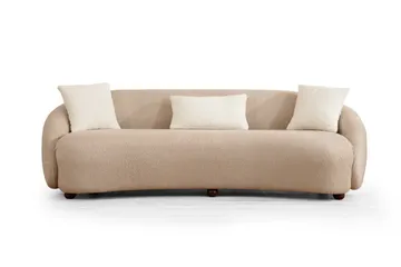 Scone Soffa 3-sits - Brun|Bouclé - Möbler - Soffa - 3 sits soffa
