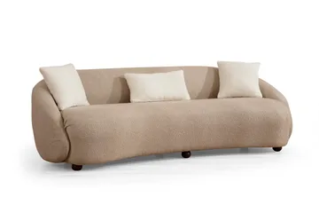 Scone Soffa 3-sits - Brun|Bouclé - Möbler - Soffa - 3 sits soffa