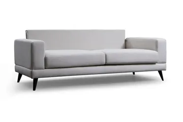 Selder 3-sits Soffa - Beige/Svart - Möbler - Soffa - Bäddsoffa - Bäddsoffa 3 sits